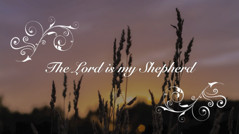 Lord is My Shepherd Poster
